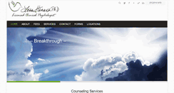 Desktop Screenshot of lisahanuschphd.com